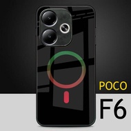 Softcase Glass Glitter For Xiaomi poco F6 - Casing hp poco F6 - Protective Case hp poco F6 - K41