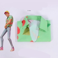 LZ60 KPOP Demon Hunters SAJA BOYS ABBY Same performance costume shirt Trendy Cool L60Z