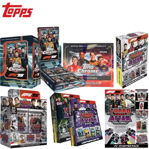 24-25 Topps Chrome F1 Qualifying Lap Cards, Lite Box Official Race-Used Relic Break Surprise Set Max