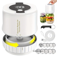 Electric Mason Jar Vacuum Sealer Kit for Canning Preserving Food Free Regular and Wide Mouth Mason J