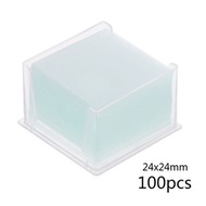 WANTLAB MICROSCOPE COVER SLIDES 24X24mm
