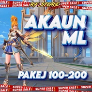 [For PC & Others] Akaun ML / Akaun Mobile Legend / 手机传奇账号 / மொபைல் லெஜண்ட் கணக்கு - TypeC