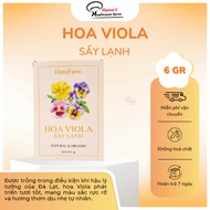 Da Lat Freeze-dried Viola Flowers 6g – Edible Flowers to Decorate Cakes, Teas, and Premium Drinks to