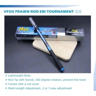 VFOX WEFOX TOURNAMENT EBI AND EBI II PRAWN ROD UDANG KOLAM