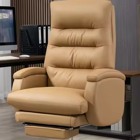 Armchair Swivel Office Chairs Recliner Meeting Comfort Boss Office Chairs Ergonomic Luxurious Office
