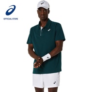 ASICS Men COURT POLO in Saxon Green
