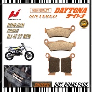HENGJIAN 250CC HJ 2T V2 250CC HJ 4T V2 BRAKE PADS SINTERED LONG LIFE TOP QUALITY