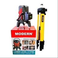 Modern Laser Level Waterpass 5 points Laser Line Waterpass