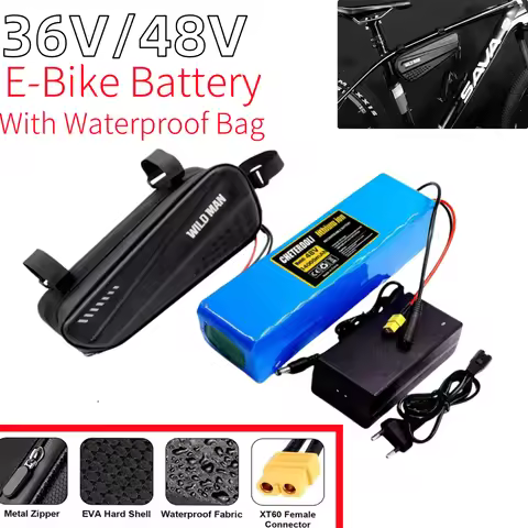 36V/48V 14Ah lithium battery pack 10S3P/13S3P,for 500W scooters,waterproof rechargeable lithium-ion 