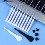 Cell Phone Charging Port Dust Plug With Cleaning Brush For 14 13 12 8 Pro Max Plus Type C Eearphone 