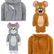 (日版準時貨預訂) BEARBRICK TOM AND JERRY COSTUME Ver. 400％ 1000% be@rbrick