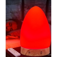 Red Light Night Light Lamp for Sleep, Red Nightlight Desk Lamp with 670nm Wavelength Multi-Color and