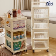 SG New born infant toddler baby Nursery Storage trolley cart /snacks rack 2/3/4 tier Furniture Full 