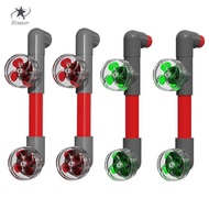 Fenteer 2 Pieces Aquarium Water Outlet Fan Aquarium Inflow Inlet Water Outlet Fan Fish Tank Outlet A