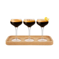 Final Touch Espresso Martini Flight 140 ml. Glass Set 140 Model LFG2236