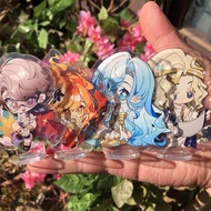 Standee Reverse: 1999 acrylic mica model character 37 Thirty-Seven Horroredia Bkornblume study desk 