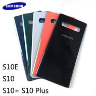 สำหรับ Samsung Galaxy S10E S10 S10 Plus ฝาครอบแบตเตอรี่เปลี่ยนอะไหล่ซ่อม