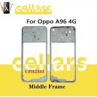 Middle Frame For Oppo A96 4G CPH2333 Middle Frame Housing Bezel Repair Parts