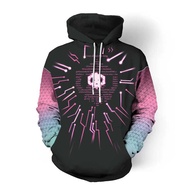 𓍝⬱ New Overwatch DVA Genshin Impact Shadow Game Hoodie Cosplay Costume