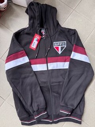 巴西聖保羅 SPFC 黑色連帽外套