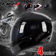 HNJ Full Face Helmet Murah Malaysia Motorcycle Men Motor Riding ABS Material Motorbike Helmet