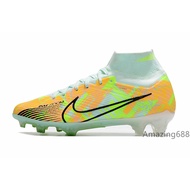 Kasut Bola Sepak Budak Nike Air Zoom Mercurial Superfly IX Elite FG Soccer Shoes High Top Air Cushio