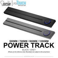 RETOUCH WATT-GUARDIAN ( BLACK / GREY ) POWER TRACK BAR ( 500MM / 700MM / 900MM / 1200MM ) - LIGHTROO