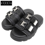 Bottega Veneta FLASH 涼鞋，男士，黑色，44 碼，690097 V0DS2 1000 44 [二手]