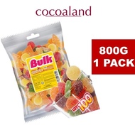 LOT100 COCOALAND BULK FANTASI GUMMY ASSORTED FLAVORS (300G / 800G) SHAPE JELLY CANDY BORONG HALAL