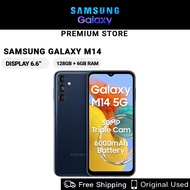 Original Used Samsung Galaxy M14 5G 128GB + 6GB RAM 50MP 6.6 inches Android Handphone Smartphone