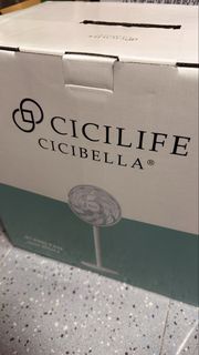 (揸車順路包送貨)，CICILIFE CICIBELLA Stand Fan （just White） 座地風扇（白）