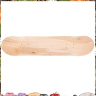 8Inch 8-Layer Maple Blank Double Concave Skateboards Natural Skate Deck Board Skateboards Deck Wood 