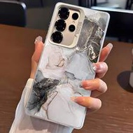 1pc Ink Splash Marble Landscape Ripple Print Shockproof Soft Phone Case, Rounded Corners, Precise Cu