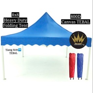 8x8 ft heavy duty folding canopy folding tent kanopi bazar payung pasar