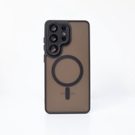 Luxury Matte Shockproof Magnetic Phone Case For Samsung S22 S23 S24 S25 FE S26 Plus Ultra S26Ultra S