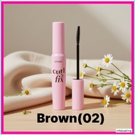 [Etudehouse] Curl Fix Mascara 8g -02 Brown/Korean Curl Mascara/Long-lasting Hold / 100% Genuine by I