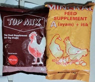 Topmix and Mineral Ayam Mineral Petelur dan Suplemen Ayam