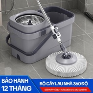 KITIMOP KS360 360 Degree Mop Set, Smart Self-Winging Mop Bucket, 360 Degree Rotating Mop Brush