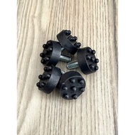 Polka dot riser (6mm, 8mm threaded tube) " pack of 50"