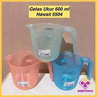 600ml Measuring Cup HawaiianML 600ml Measuring Cup/ in Beautiful Hawaiian Color 5504