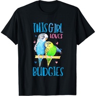 Budgie Shirt Pet Bird Budgie Parakeet Budgerigar T-Shirt