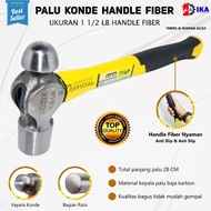Konde Hammer 0.5 LB - 2 LB Fiber Handle good durable project good durable Konde Hammer Round Hammer 
