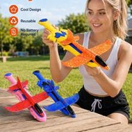 1PC Foam Airplane Launcher, Outdoor Interactive Catapult Glider, Jet Airplane, Airplane, Airplane Su