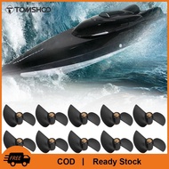 Ailgely ชุดอะไหล่ใบพัดหางเรือควบคุมระยะไกลแบบไร้แปรงถ่านสำหรับปรับปรุงประสิทธิภาพการควบคุม10ชิ้นสำหร