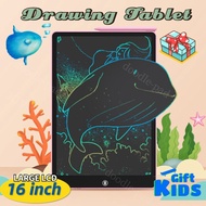 8.5/12/16 inch Colorful Word Smart LCD Writing Tablet Magic Drawing Board Kids Art Electronic Painting Tool Boys Girls Children Educational Toys Electronics Drawing Tablet Erasable Drawing Board Digital Drawing Tablet Handwriting Pad pop