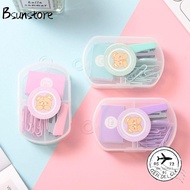 BSUNS Stapler Set School Mini Morandi Color Student Supplies
