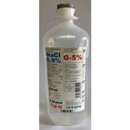 BBRAUN 0.9% Sodium Chloride And 5% Glucose Intravenous Infusion B.P. (500ml)