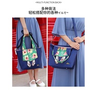 mis zapatos new leg One shoulder oblique span dual purpose nylon bag waterproof kimono embroidered ladies bag