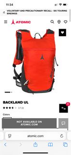 Atomic Backland UL 16L Ski backpack / Atomic 滑雪背囊 16L