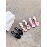 Luxury Silk Bow Strap 7 Inch Heels